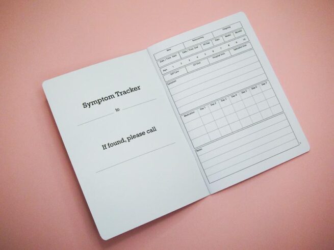 Symptom Tracker Notebook