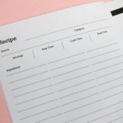 Recipe Notebook