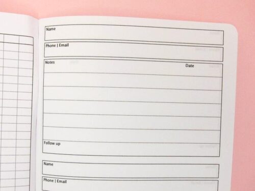Customer Inquiry Notebook