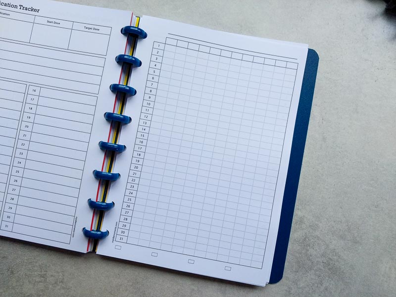 seizure diary habit tracker