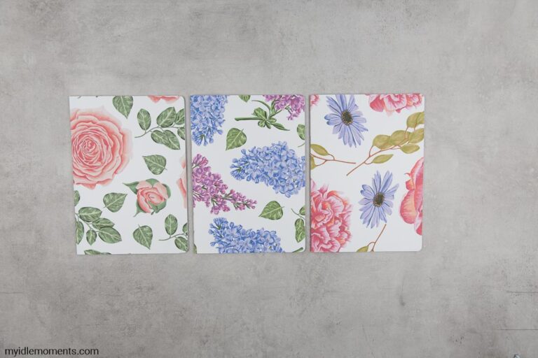 Floral Print Cover Notebooks - Image 6