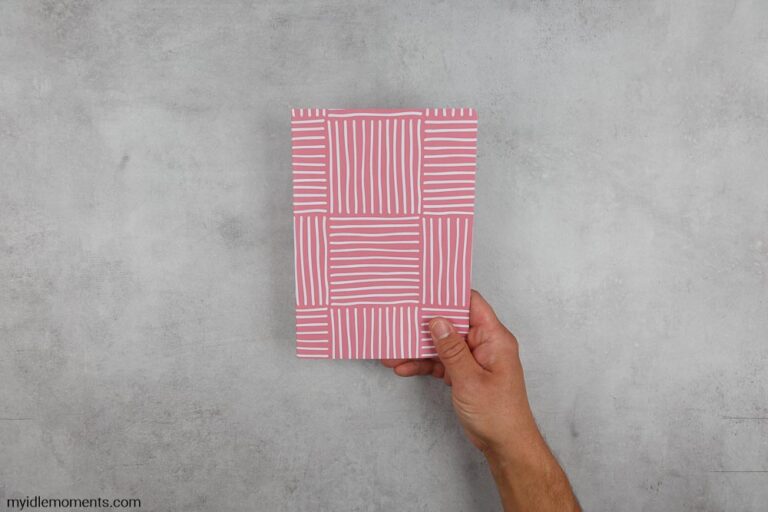 Line Pattern Cover Notebooks - Image 2