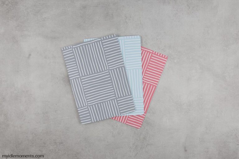 Line Pattern Cover Notebooks - Image 6