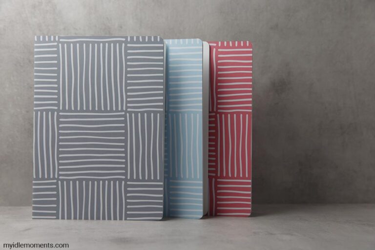 Line Pattern Cover Notebooks - Image 7