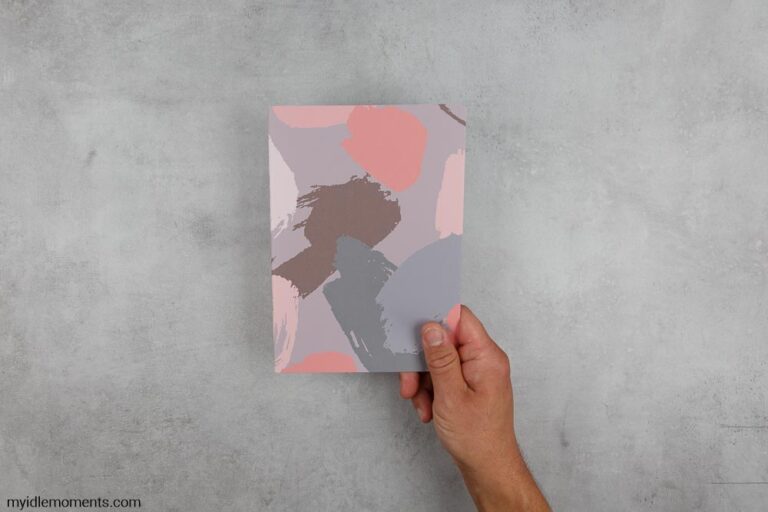 Brush Stroke Cover Notebook - Image 5