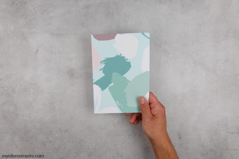 Brush Stroke Cover Notebook - Image 4