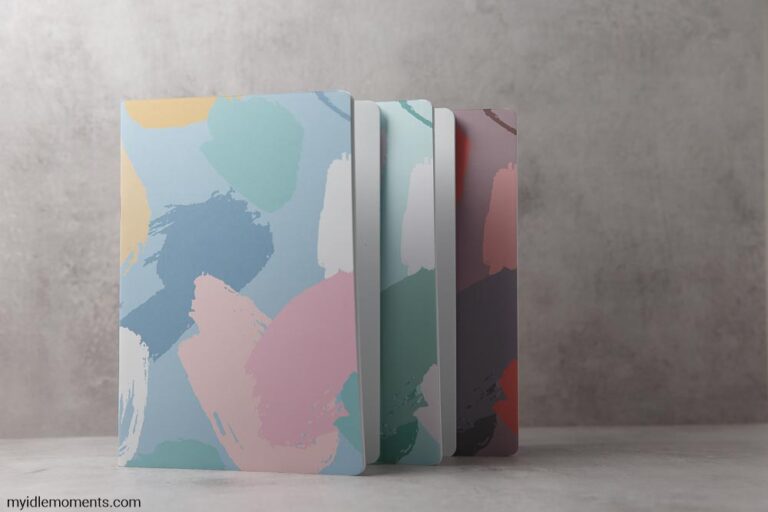 Brush Stroke Cover Notebook - Image 8