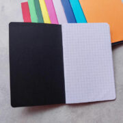 mini notebook with grid paper