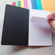 mini notebooks with 20 pages