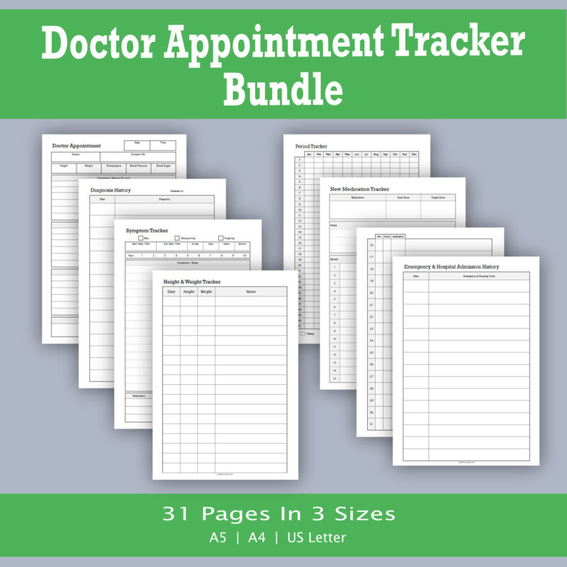 Doctor Appointment Tracker Bundle