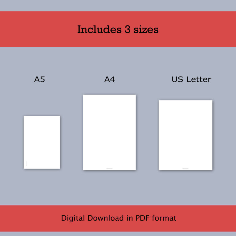 Medication Tracker Bundle Sizes