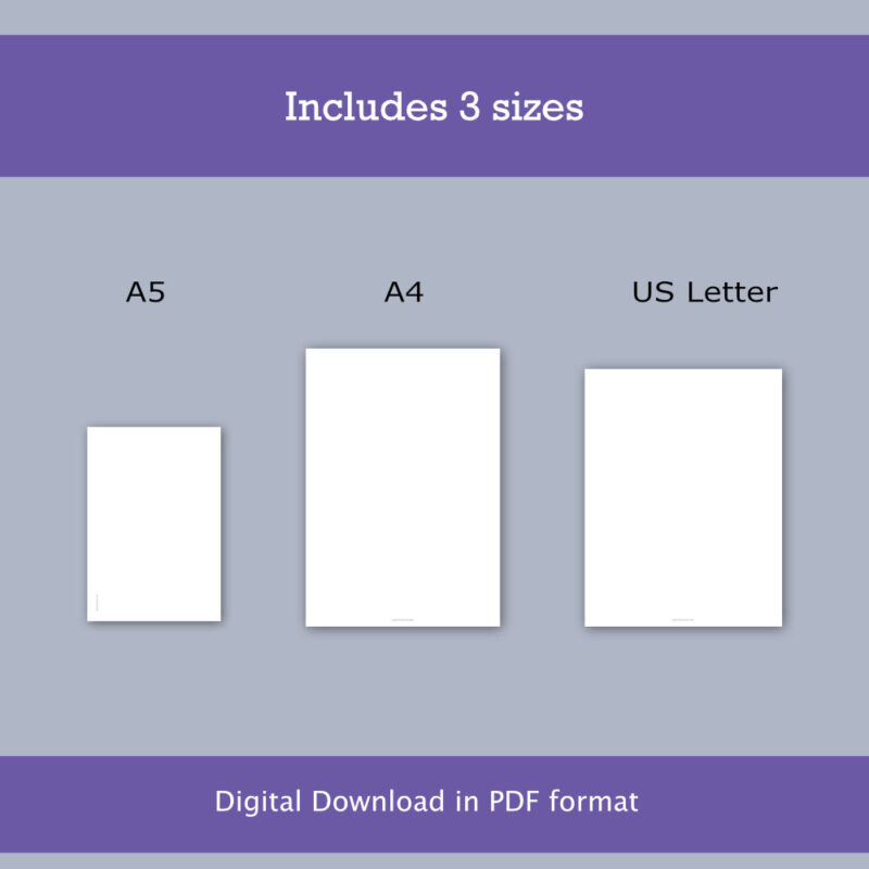 Seizure Tracker Bundle - Sizes