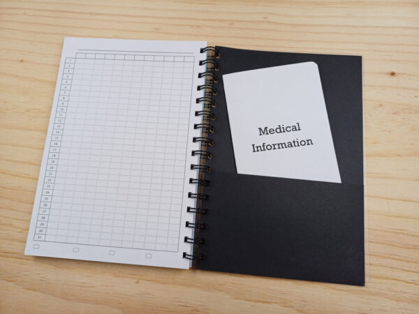 Coil bound A5 Medical Planner