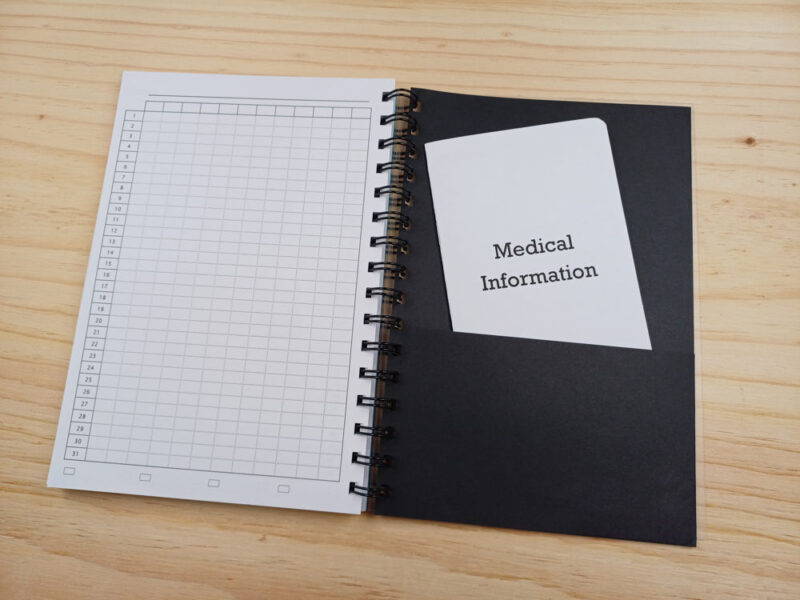Coil bound A5 Medical Planner