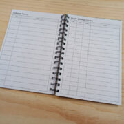 Coil bound A5 Medical Planner