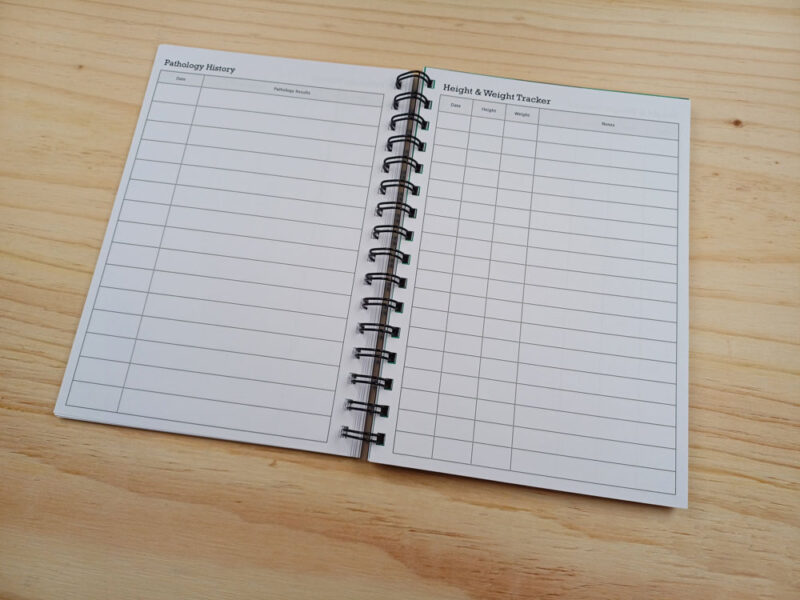 Coil bound A5 Medical Planner