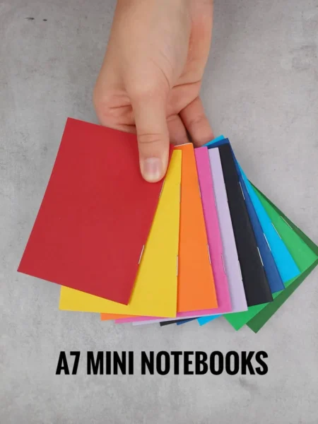 A7 Mini Notebooks - 10 pack